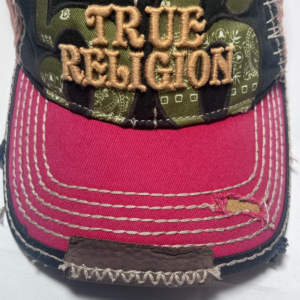 True Religion Patchwork Baseball Cap - image 3